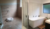 Hardings Freestanding bath before and after