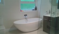 Muller finished bathroom